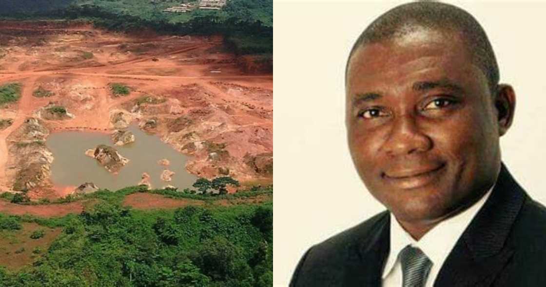 Deputy Lands Minister designate George Mireku Duker Deputy Lands Minister designate George Mireku Duker