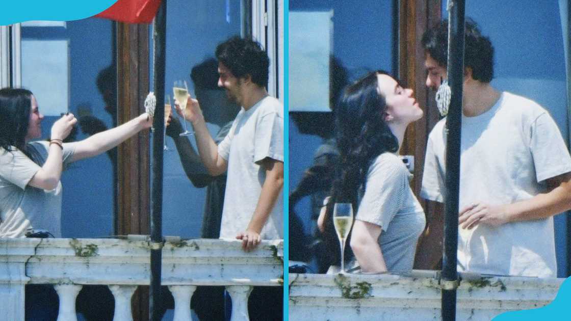 Nat Wolff and Billie Eilish in Italy Nat Wolff and Billie Eilish in Italy
