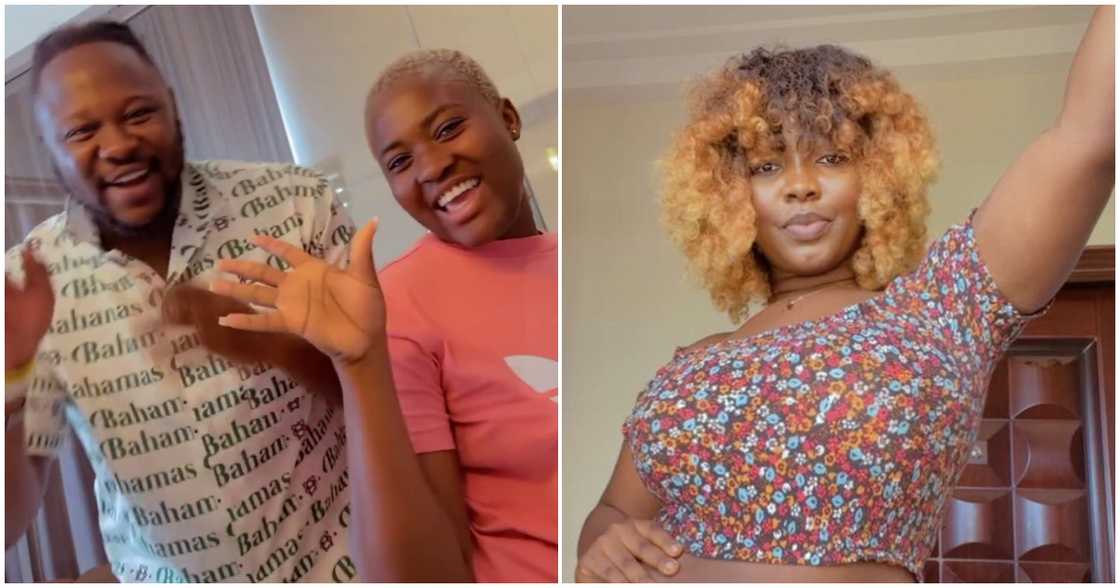 Medikal, Fella Makafui and Felicia Osei in photos