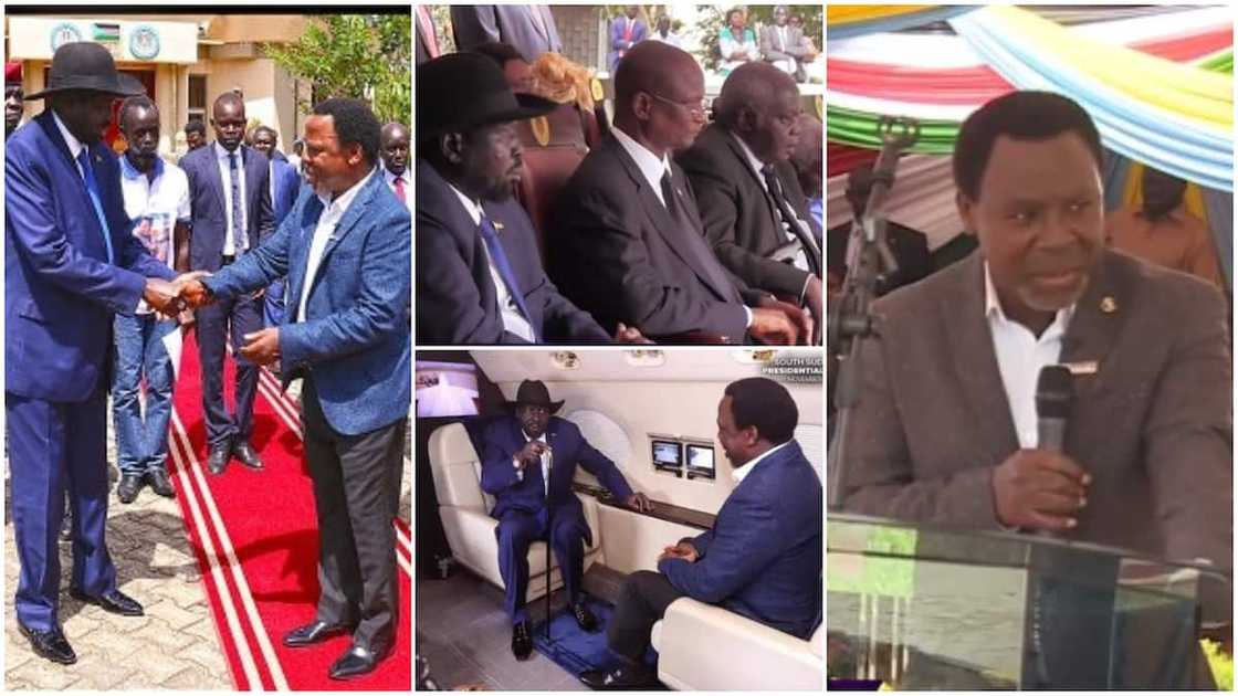TB Joshua: How late prophet brought peace, end civil war in South Suda, photos show TB Joshua: How late prophet brought peace, end civil war in South Suda, photos show
