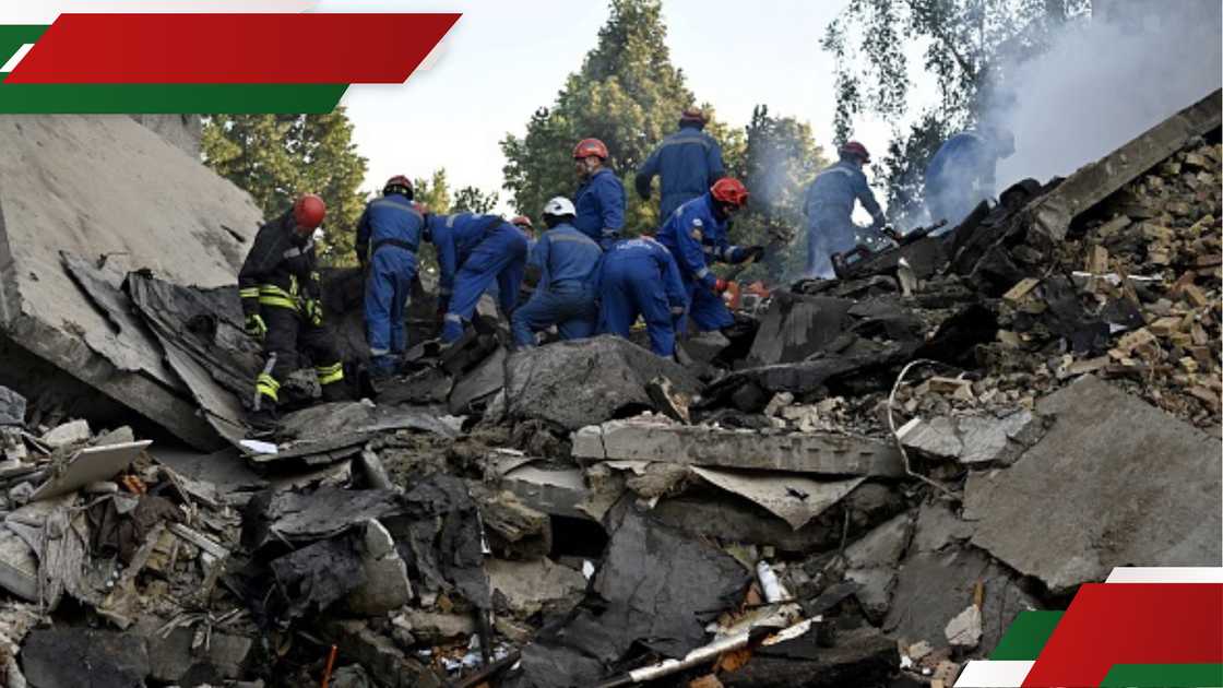 Russia bombarded Ukraine's Kyiv overnight Russia bombarded Ukraine's Kyiv overnight