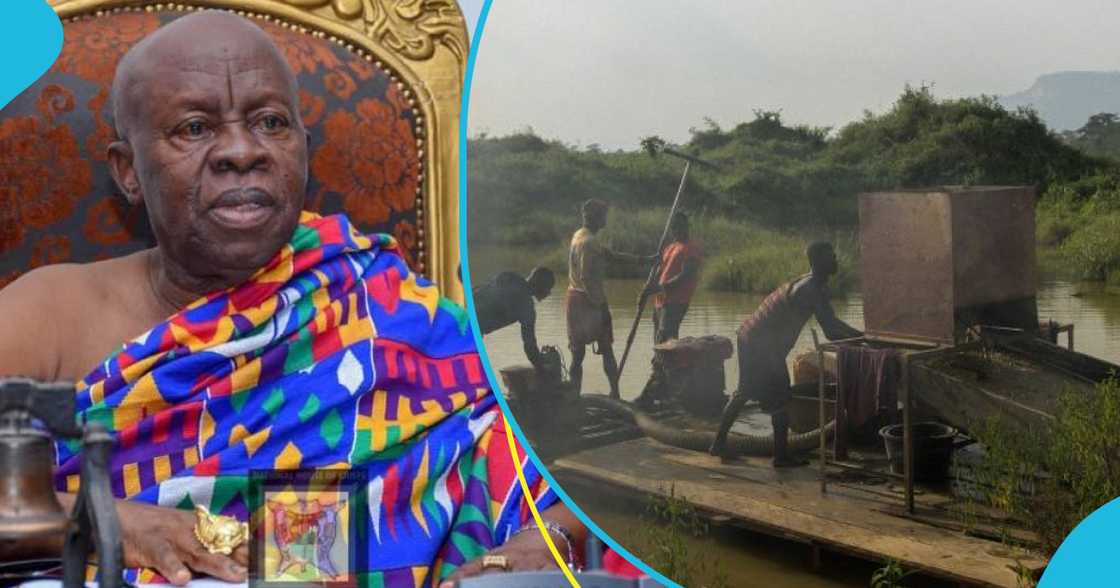 The National House of Chiefs President said a total ban on mining is draconian. The National House of Chiefs President said a total ban on mining is draconian.