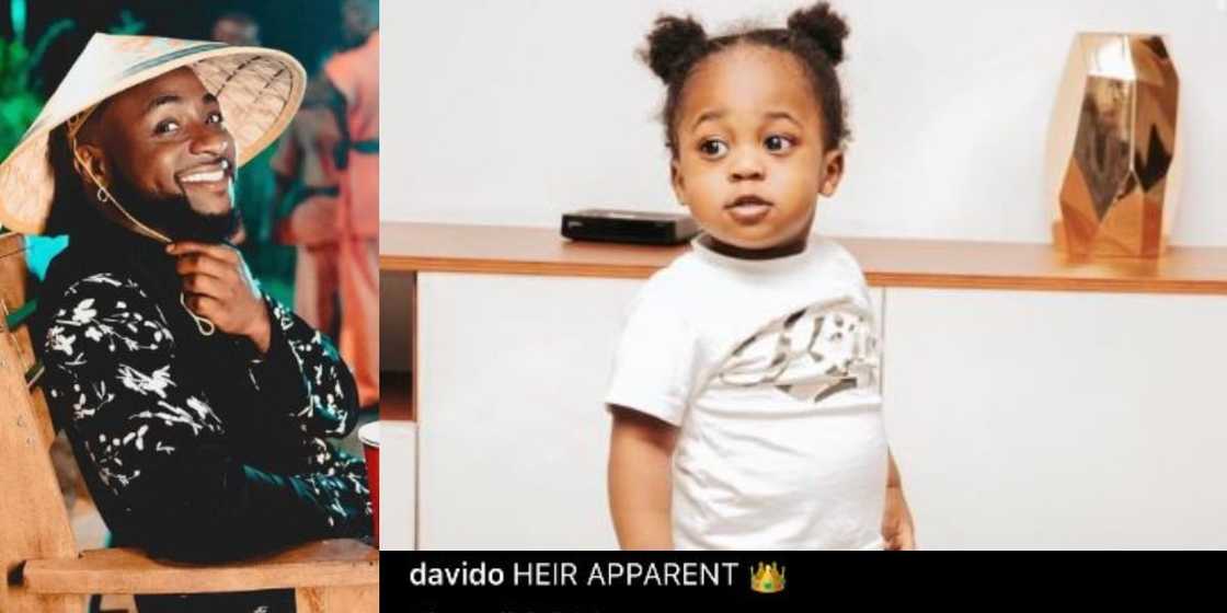 Social Media Thrown Into Frenzy as Davido Names Son With Chioma, Ifeanyi His Heir Apparent Social Media Thrown Into Frenzy as Davido Names Son With Chioma, Ifeanyi His Heir Apparent