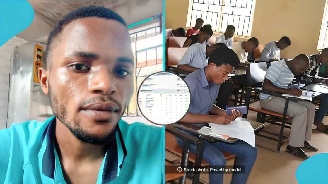 Kennirich Olu, University of Ilorin, Physics graduate, examination week, campus water outage, study sacrifice, semester results, GPA, bathing debate, student, determination