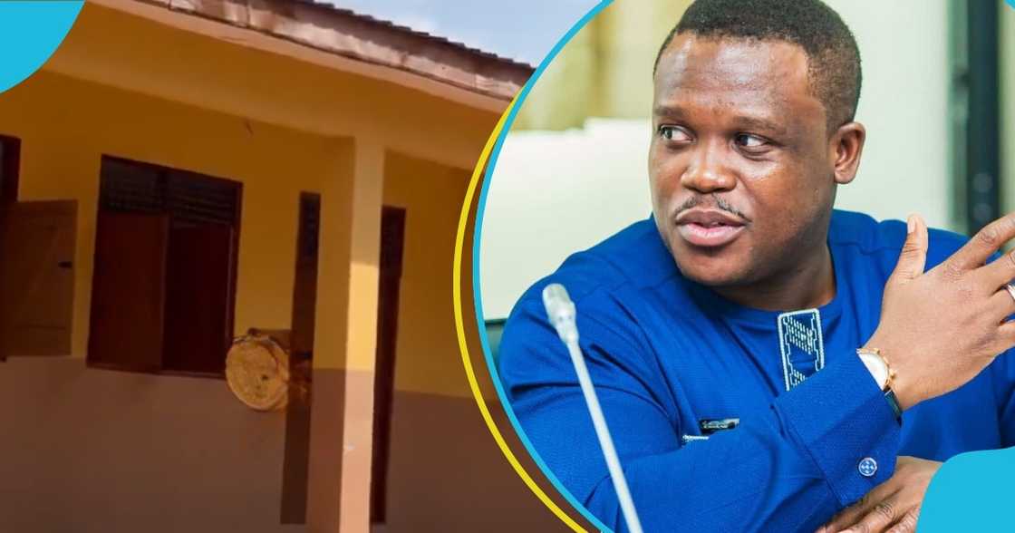 Samuel Nartey George, Dzata foundation, Joberg foundation, school block, Afienya D/A basic school Samuel Nartey George, Dzata foundation, Joberg foundation, school block, Afienya D/A basic school