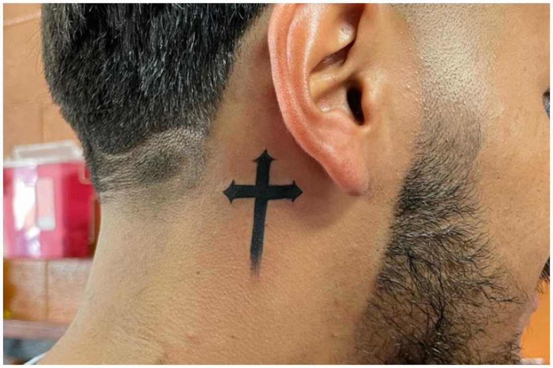 Neck tattoos for men Neck tattoos for men