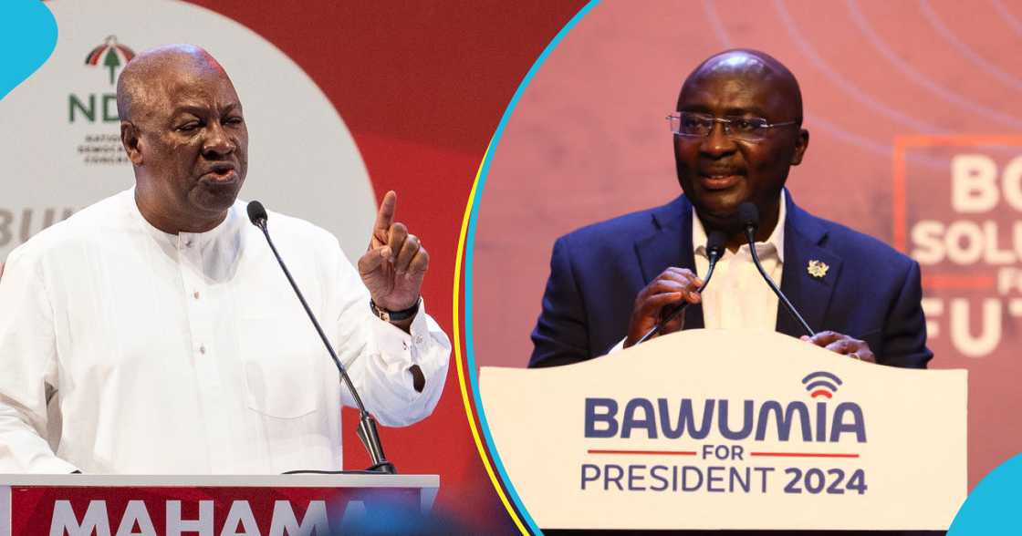 Bawumia Favoured Over Mahama In New Survey Bawumia Favoured Over Mahama In New Survey