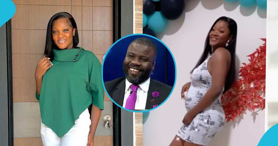 Sammy Osei Kuffour and his baby mama, Charlotte Derban