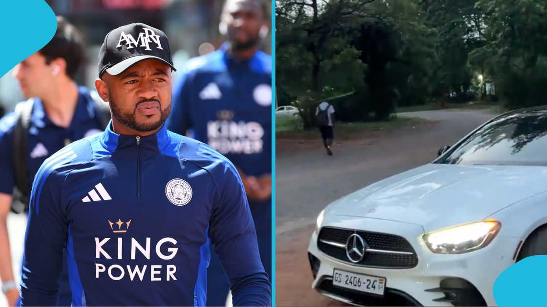 Jordan Ayew, Mercedes-Benz E300, Black Stars, Leicester City.