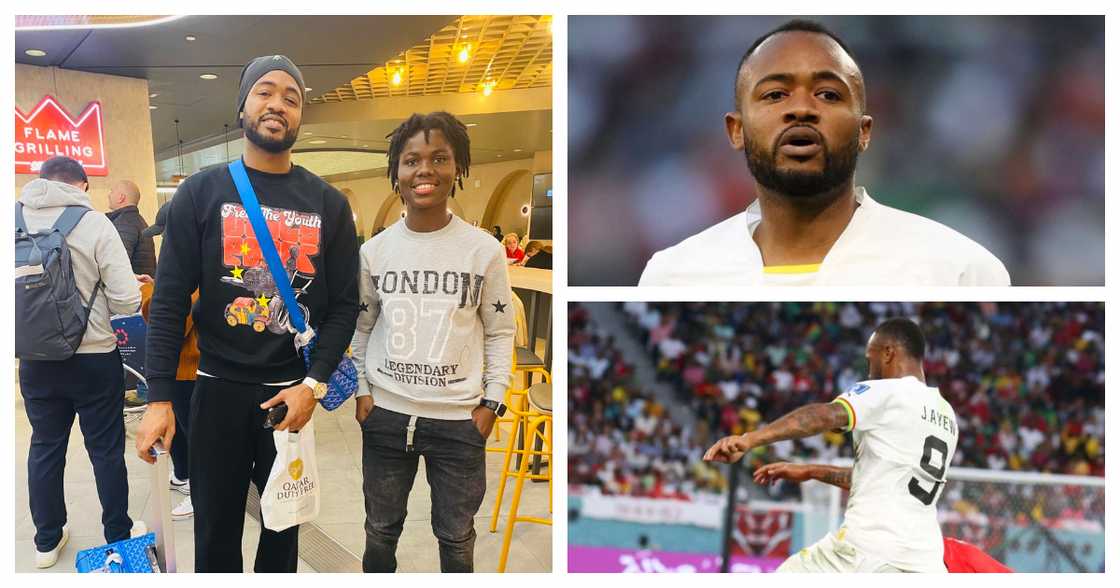 Black Stars Player Jordan Ayew Spotted in Balenciaga Recycle Sneakers After Ghana's Exit From 2022 World Cup Black Stars Player Jordan Ayew Spotted in Balenciaga Recycle Sneakers After Ghana's Exit From 2022 World Cup