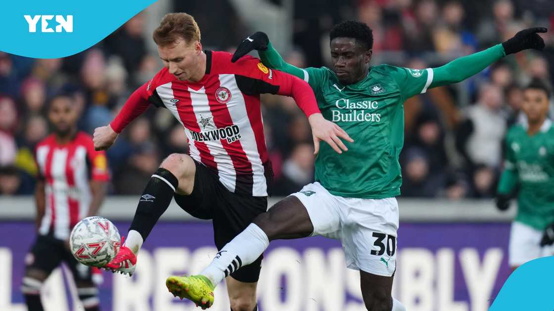 Ghanaian midfielder Michael Baidoo played a role in Plymouth Argyle's unexpected win against Brentford.