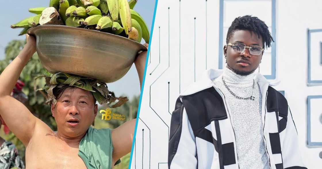 Japanese man sings and dances to Kuami Eugene's Monica