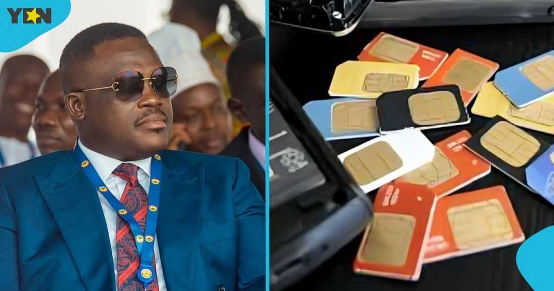 Samuel Nartey George, Minister for Communications, Digital Technology and Innovations. SIM registration, NIA, Interior Ministry