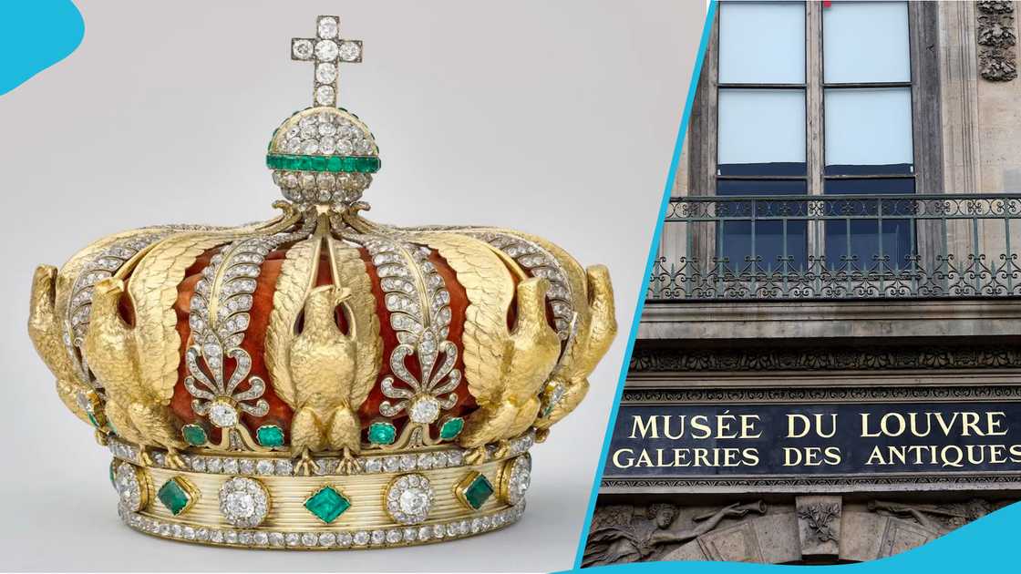 Crown, Empress Eugenie, Louvre, Paris, France, Heist Crown, Empress Eugenie, Louvre, Paris, France, Heist