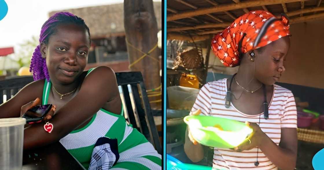 SHS graduate, Gobɛ seller, further her education, University, Ghanaian girl SHS graduate, Gobɛ seller, further her education, University, Ghanaian girl