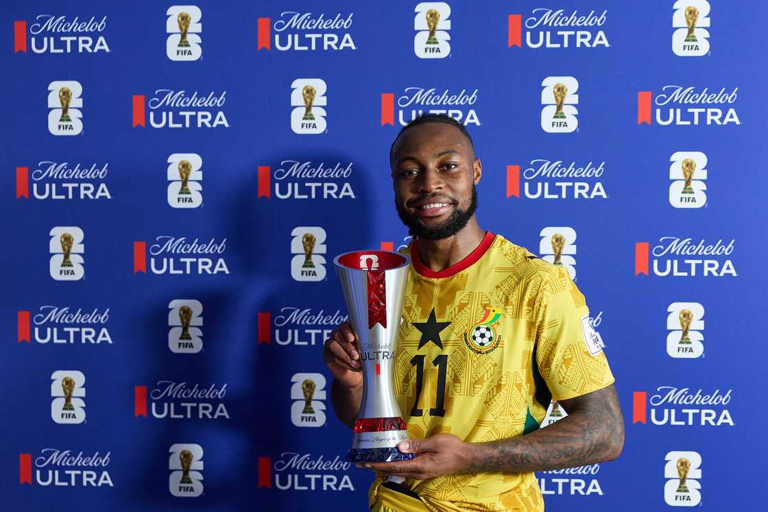 World Cup 2026, Antoine Semenyo, Man-of-the-Match, Ghana beat Panama, 2026 World Cup Ghana, Black Stars World Cup. World Cup 2026, Antoine Semenyo, Man-of-the-Match, Ghana beat Panama, 2026 World Cup Ghana, Black Stars World Cup.