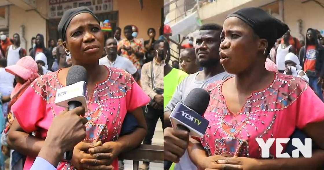 Lady narrates how her 4 shops newly-stocked with China goods got burnt in fire Lady narrates how her 4 shops newly-stocked with China goods got burnt in fire