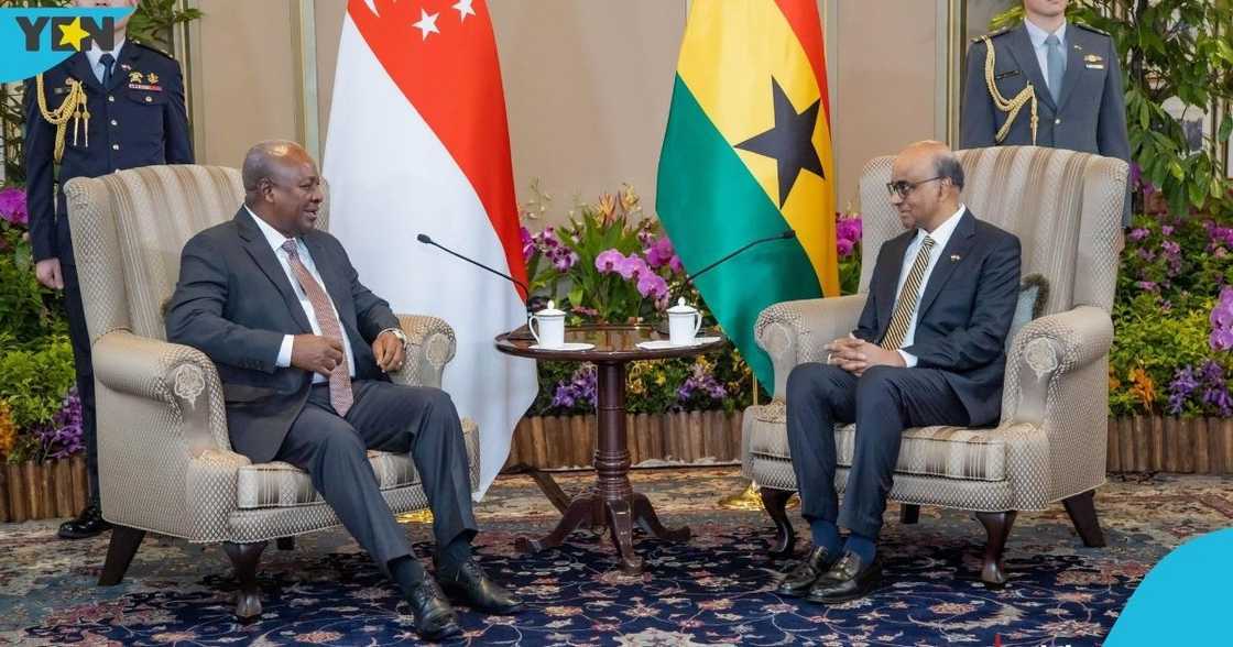 President John Mahama, US$1billion investment deal, Africa–Singapore Business Forum, Singapore. President John Mahama, US$1billion investment deal, Africa–Singapore Business Forum, Singapore.