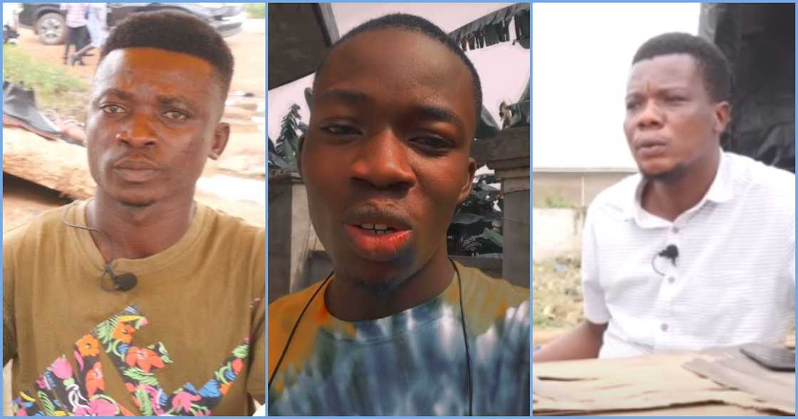 Photo of Collins Ayeh, Richard Freeman and John Alister Photo of Collins Ayeh, Richard Freeman and John Alister