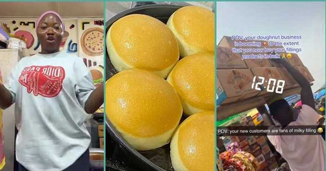 Nigerian woman shares how her doughnut business transformed greatly