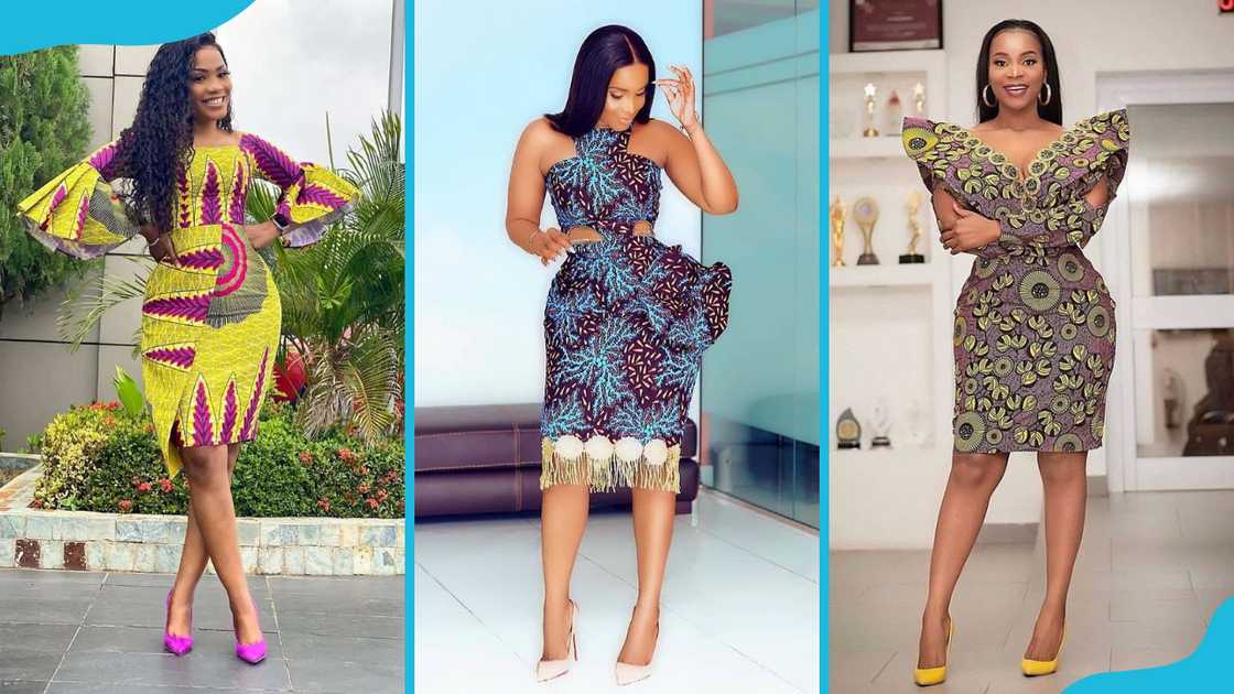 Ghanaian cloth dress styles best sale