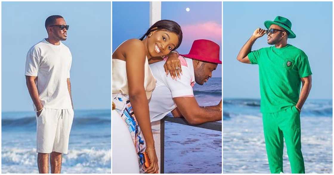 Kennedy Osei and wife Kennedy Osei and wife