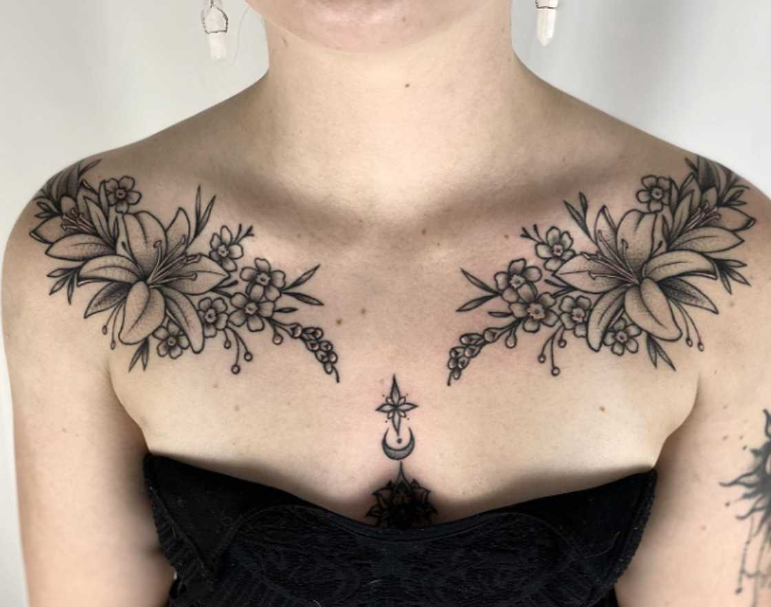 Hydrangea flower tattoo Hydrangea flower tattoo