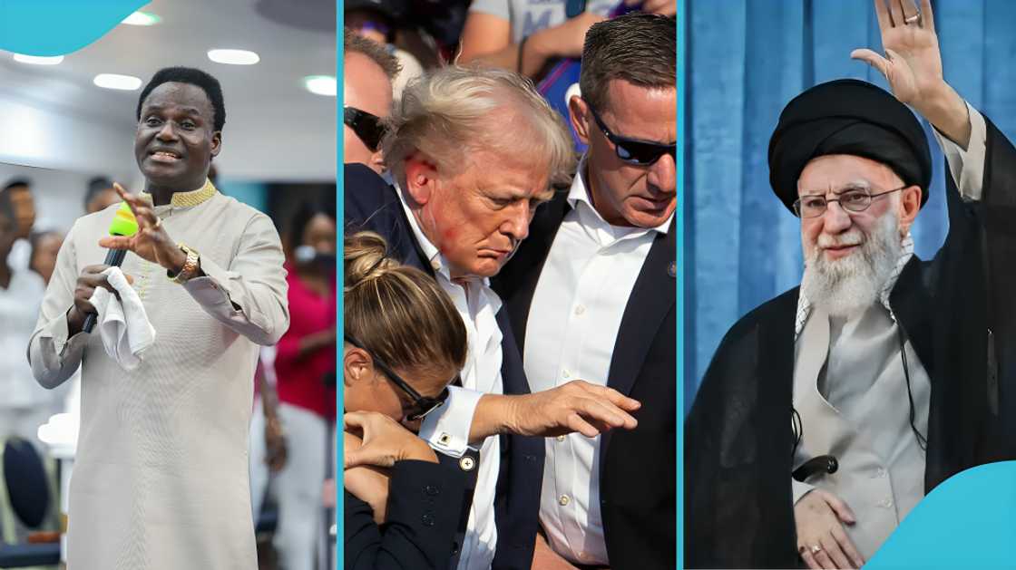 Prophet Amoako Atta’s Past Prophecy Trends After White House Dinner Incident Involving Donald Trump, education, old prophecy, people, war, Ayatollah Ali Khamenei