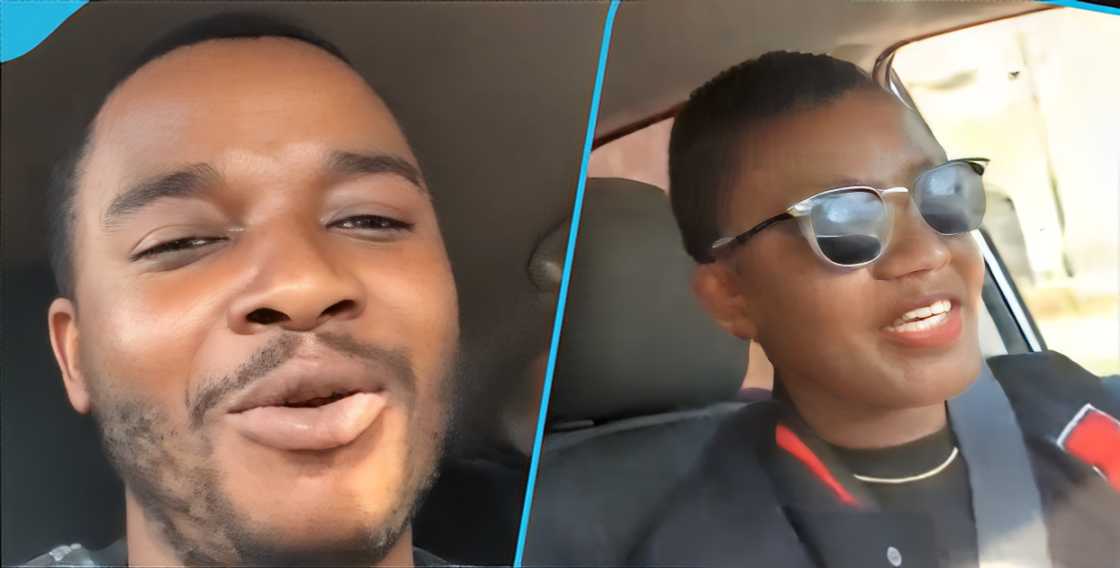 Twene Jonas chills with female US soldier Twene Jonas chills with female US soldier