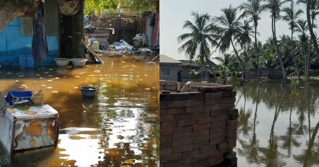 Over 7000 people in Keta affected by tidal waves Over 7000 people in Keta affected by tidal waves