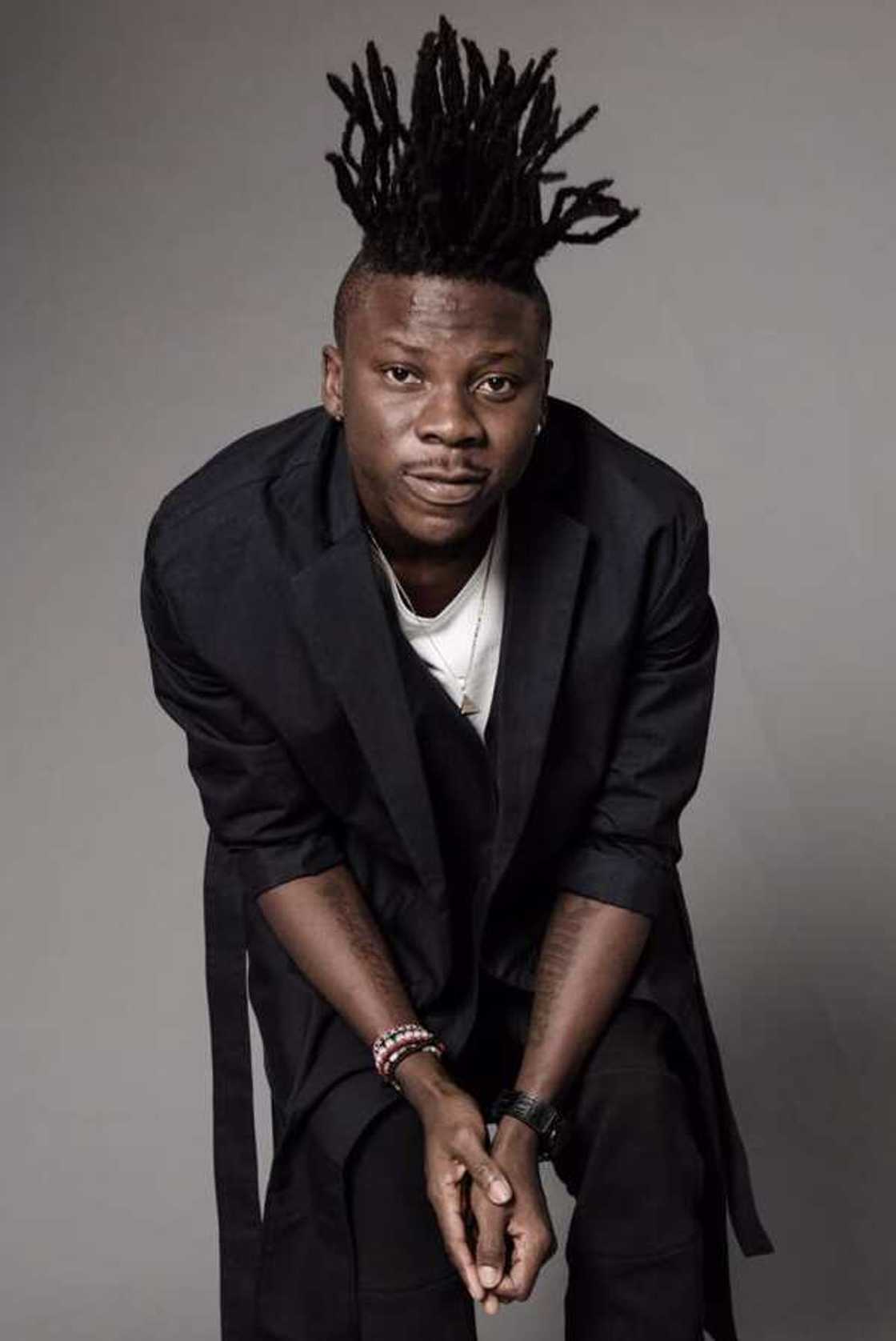 Stonebwoy songs
How many songs has Stonebwoy released?
What are Stonebwoy top songs?
What is the name of Stonebwoy's latest song?
How many albums does Stonebwoy have? Stonebwoy songs
How many songs has Stonebwoy released?
What are Stonebwoy top songs?
What is the name of Stonebwoy's latest song?
How many albums does Stonebwoy have?