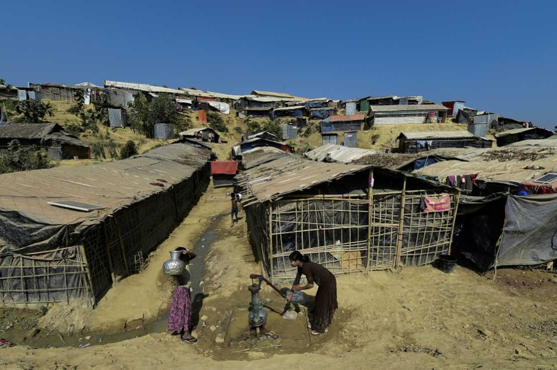 Around 850,000 Rohingya are languishing in camps in neighbouring Bangladesh while another 600,000 Rohingya remain in Myanmar's southwestern Rakhine state Around 850,000 Rohingya are languishing in camps in neighbouring Bangladesh while another 600,000 Rohingya remain in Myanmar's southwestern Rakhine state