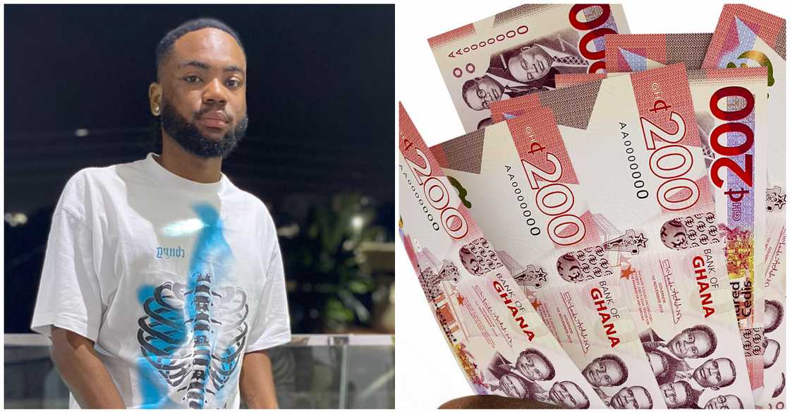 Young man states that he would never accept a salary below Ghc4000 Young man states that he would never accept a salary below Ghc4000