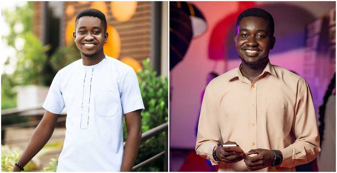 University of Ghana Student Asiedu Mends, a social media influencer University of Ghana Student Asiedu Mends, a social media influencer