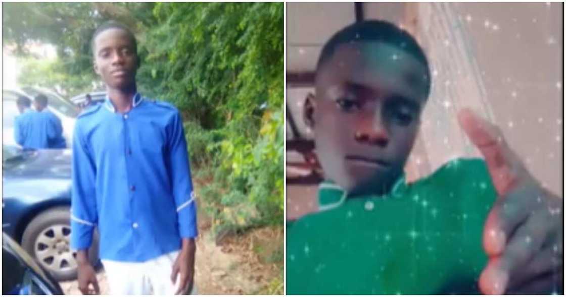13-year-old Godfred Ankomah 13-year-old Godfred Ankomah