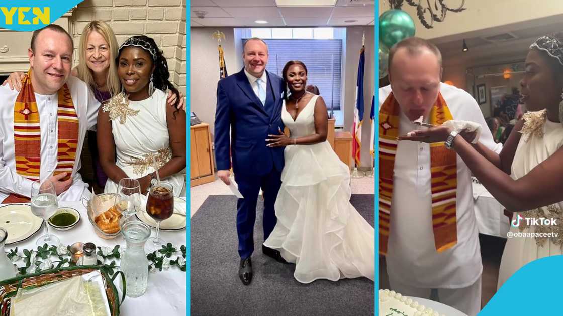 Kwaku Manu's ex-wife, Diane Naa Okailey, is being defended by her new American husband online. Kwaku Manu's ex-wife, Diane Naa Okailey, is being defended by her new American husband online.