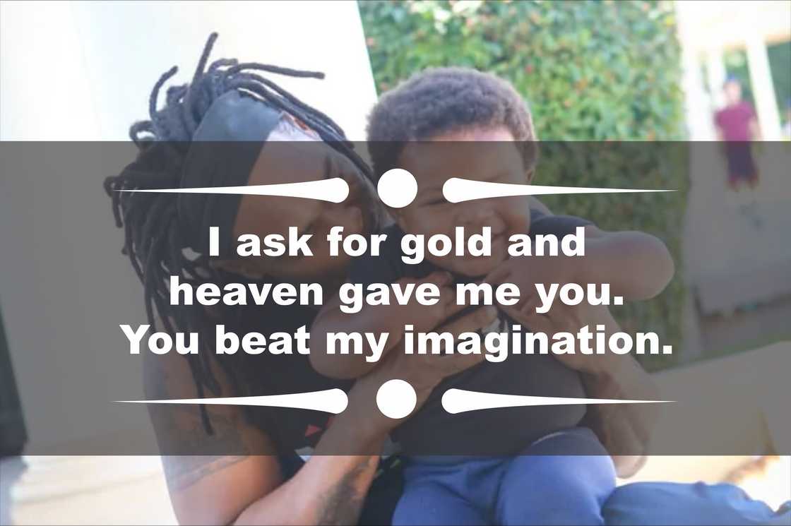 I love you son I love you son