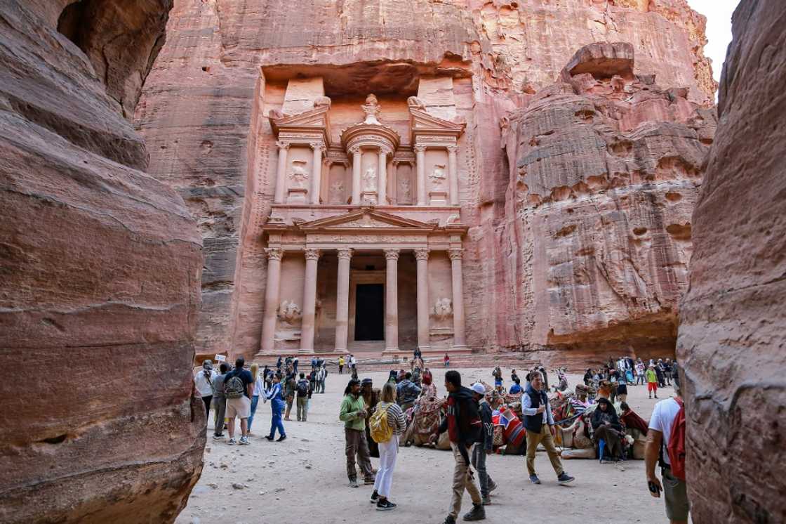 The ruins of the desert city of Petra in Jordan enjoyed a post-pandemic rebound last year, but the Israel-Hamas conflict is keeping tourists away The ruins of the desert city of Petra in Jordan enjoyed a post-pandemic rebound last year, but the Israel-Hamas conflict is keeping tourists away