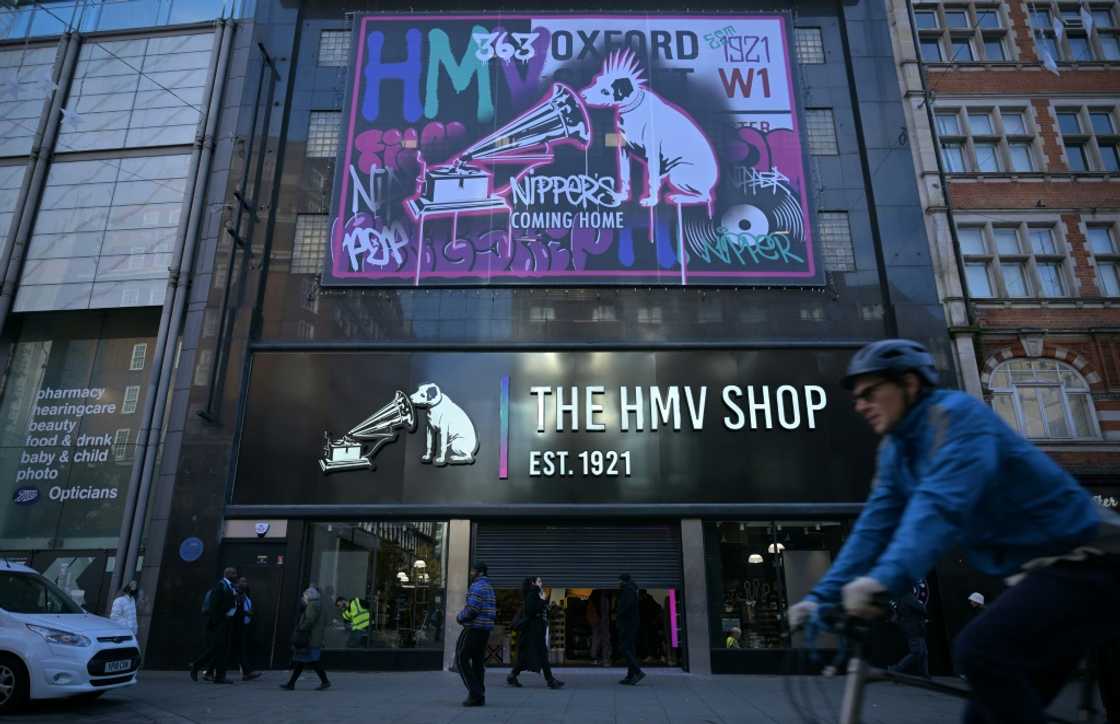 The original HMV store on London's Oxford Street was forced to close in 2019 The original HMV store on London's Oxford Street was forced to close in 2019