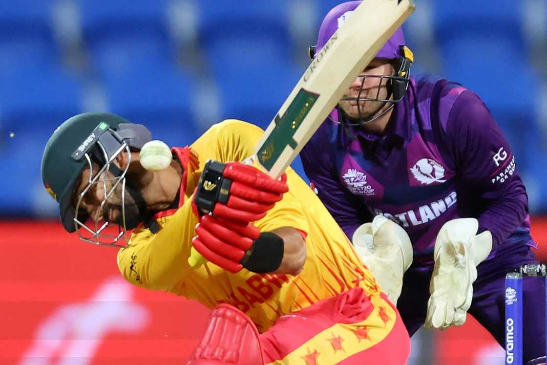 Zimbabwe's Sikandar Raza was a dangerman against Scotland