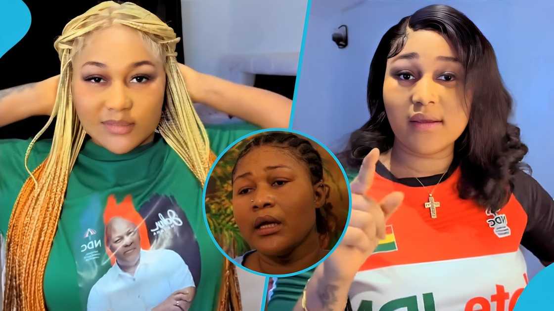 Efya Dragon, TikToker, Efya Dragon's serious illness, Ghanaian actress, NDC, Efya Dragon's videos Efya Dragon, TikToker, Efya Dragon's serious illness, Ghanaian actress, NDC, Efya Dragon's videos