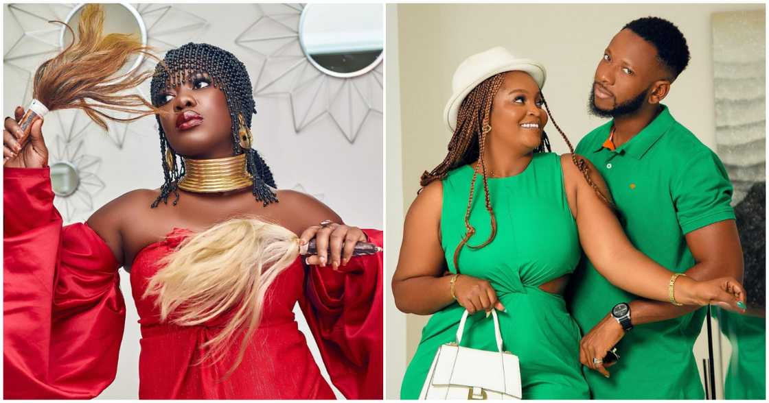 Asantewaa, Aaron Adatsi, Aaron Adatsi's baby mama, Gifty Eyram Holyfa, Asantewaa's mansion, Asantewaa's children, Asantewaa's pregnancy photos Asantewaa, Aaron Adatsi, Aaron Adatsi's baby mama, Gifty Eyram Holyfa, Asantewaa's mansion, Asantewaa's children, Asantewaa's pregnancy photos