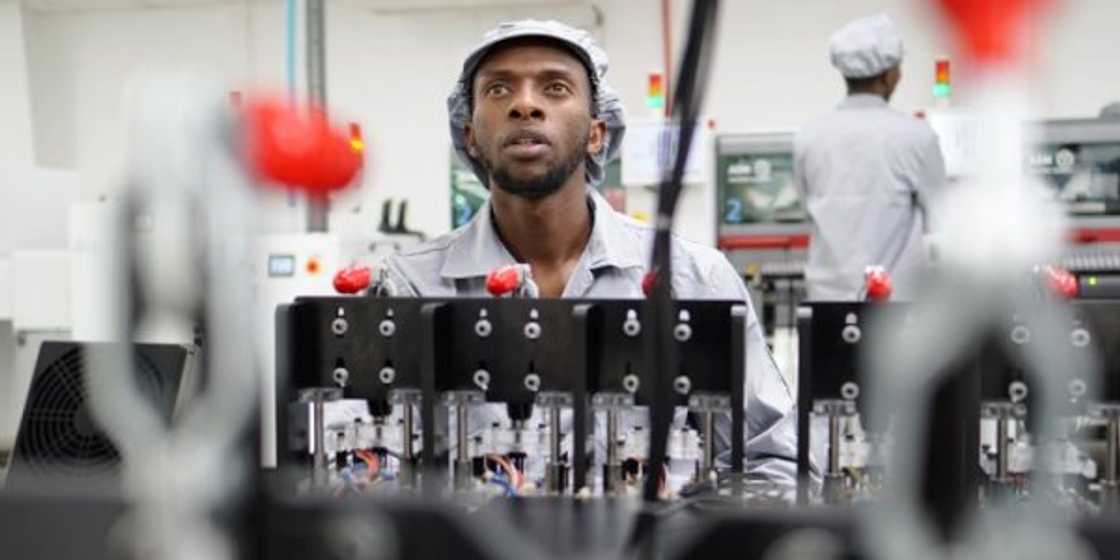 Rwanda sets record as first country to produce made-in-Africa phones Rwanda sets record as first country to produce made-in-Africa phones