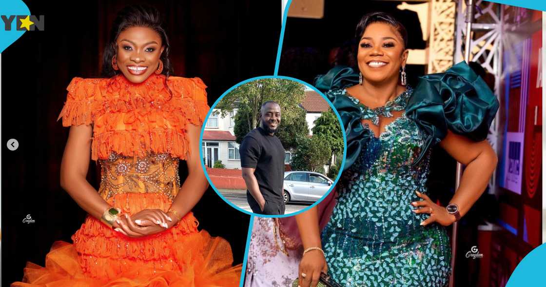 Diana Asamoah, Nana Romeo and Piesie Esther Diana Asamoah, Nana Romeo and Piesie Esther