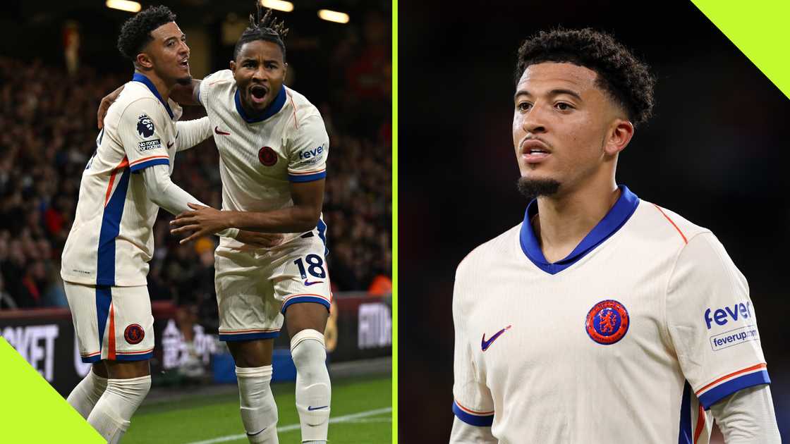 Jadon Sancho aims subtle dig at Man United after player of the match performance on Chelsea debut