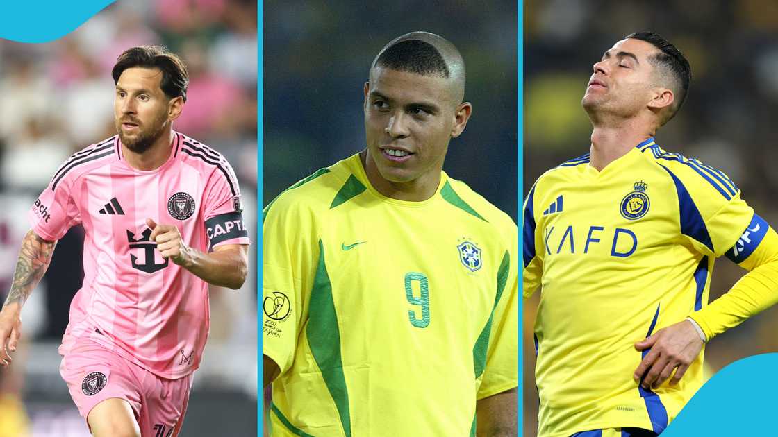 Brazilian legend Ronaldo Nazario snubbed Cristiano Ronaldo out of his Dream Team but left a spot for Lionel Messi. Brazilian legend Ronaldo Nazario snubbed Cristiano Ronaldo out of his Dream Team but left a spot for Lionel Messi.