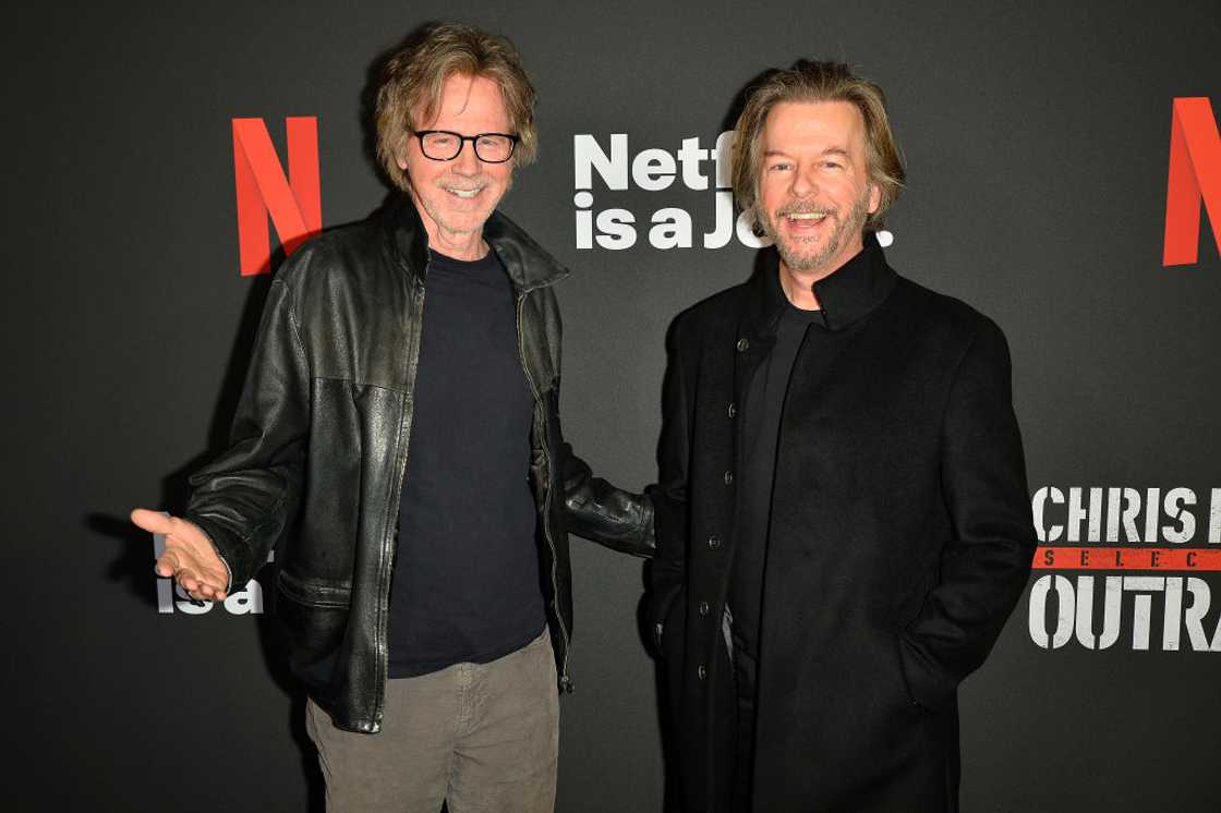 Dana Carvey and David Spade attend the Chris Rock: Selective Outrage The Show Before the Show Photo Call at The Comedy Store Dana Carvey and David Spade attend the Chris Rock: Selective Outrage The Show Before the Show Photo Call at The Comedy Store