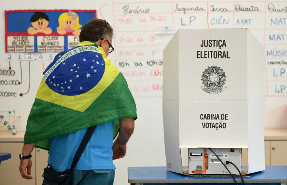 A polling station in Brasilia, on October 30, 2022, during the presidential run-off election -- defeated president Jair Bolsonaro has alleged that the machines are plagued by fraud A polling station in Brasilia, on October 30, 2022, during the presidential run-off election -- defeated president Jair Bolsonaro has alleged that the machines are plagued by fraud