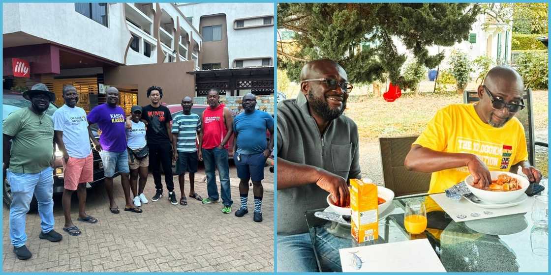 Wanderlust Ghana members say they sometimes beg for food during their trips Wanderlust Ghana members say they sometimes beg for food during their trips