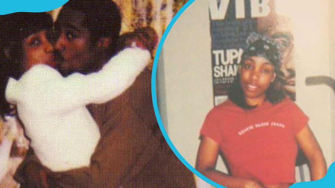 Keisha and the late Tupac Shakur Keisha and the late Tupac Shakur